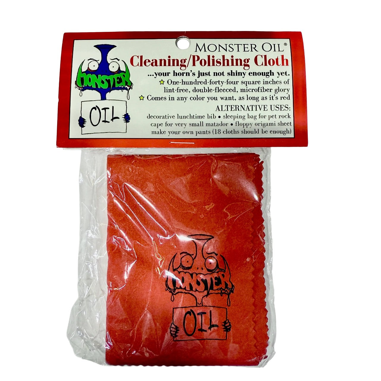 Monster Oil Double-Fleeced Microfiber Polishing Cloth