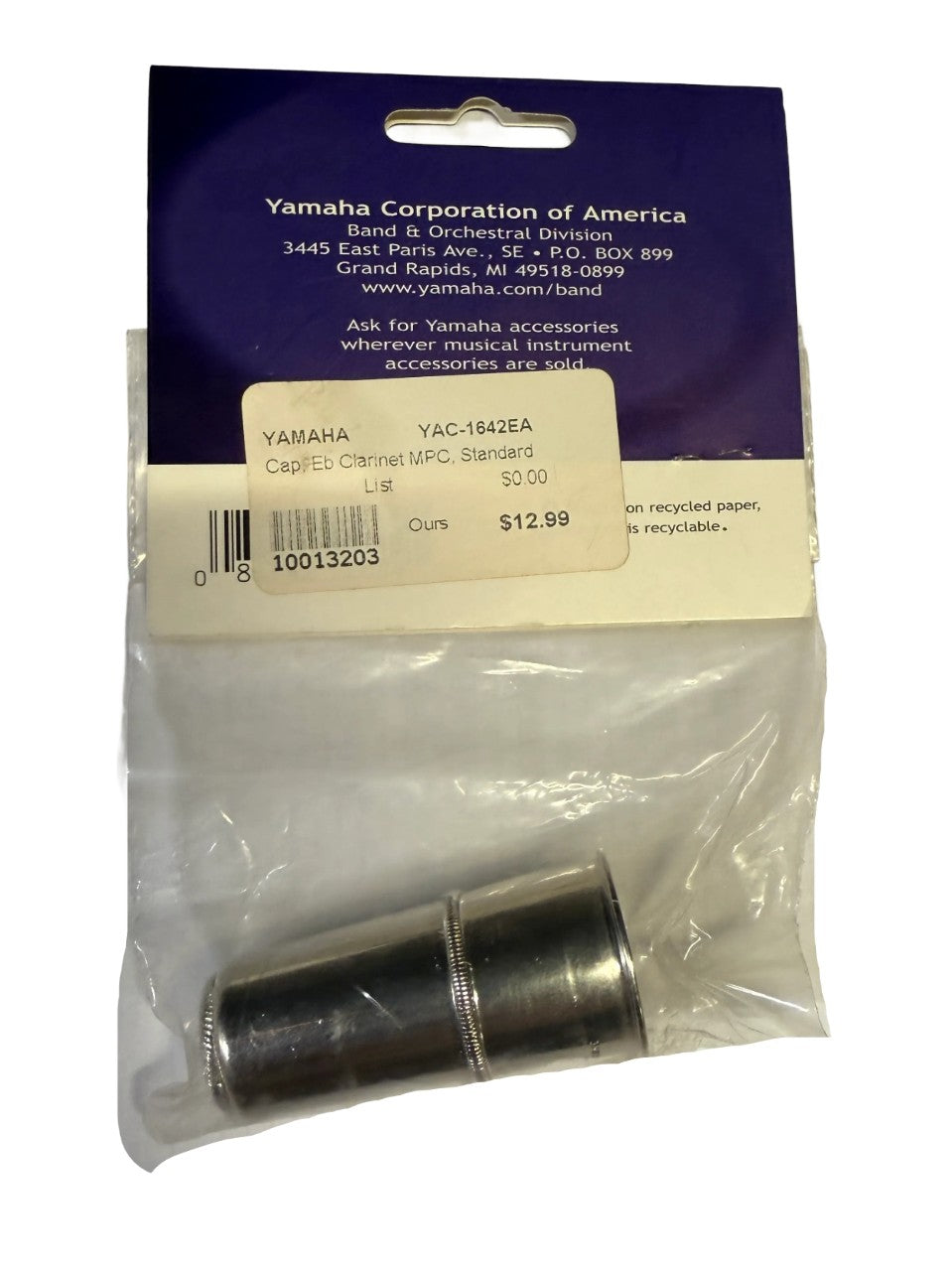 Yamaha Eb Soprano Clarinet Metal Mouthpiece Cap