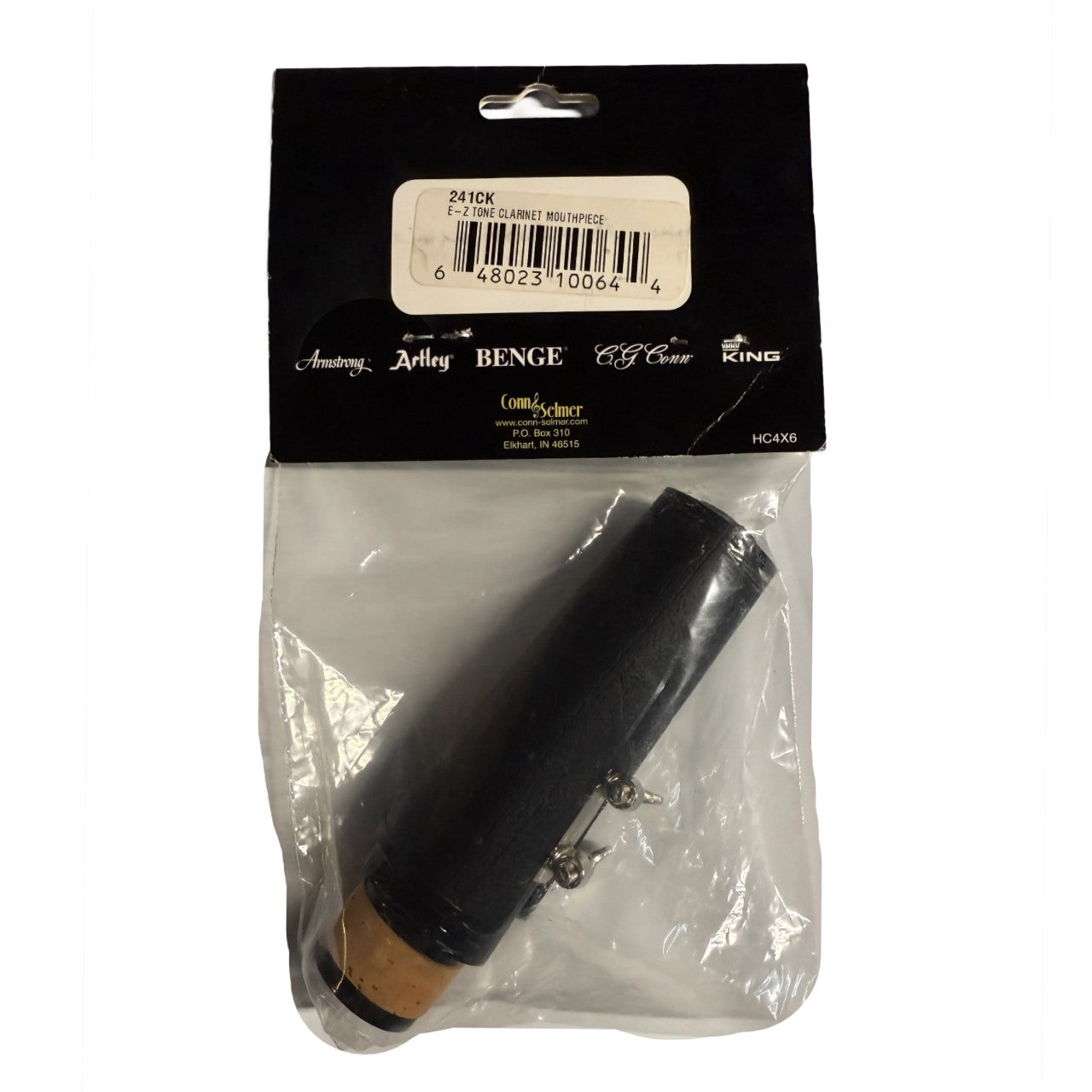 E-Z Tone Bb Clarinet Mouthpiece with Ligature and Cap
