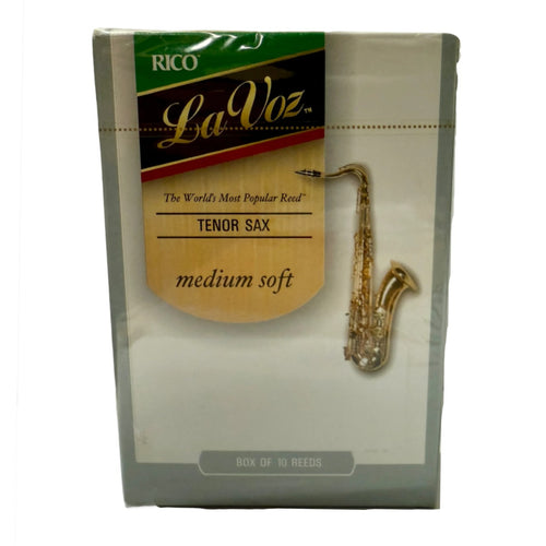 Rico LaVoz Tenor Saxophone Reeds 10-Pack Medium Soft
