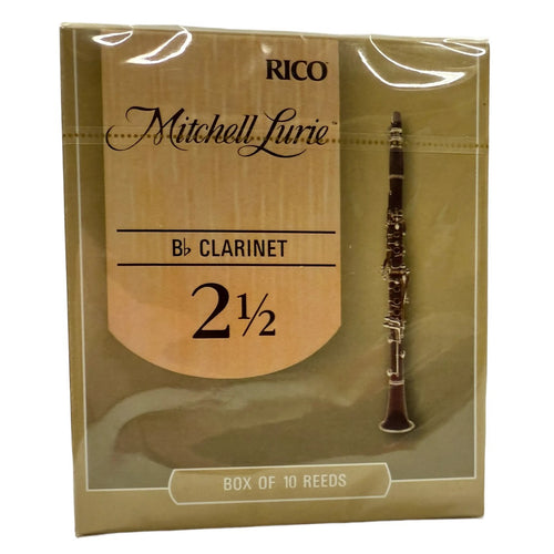 Rico Mitchell Lurie Bb Clarinet Reeds 10-Pack 2.5