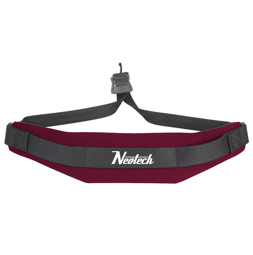 Neotech Regular Soft Strap with Plastic Coated Metal Hook - Wine