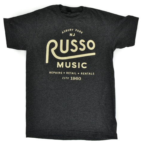 Russo Music Amps & Effects Hoodie - Charcoal Heather