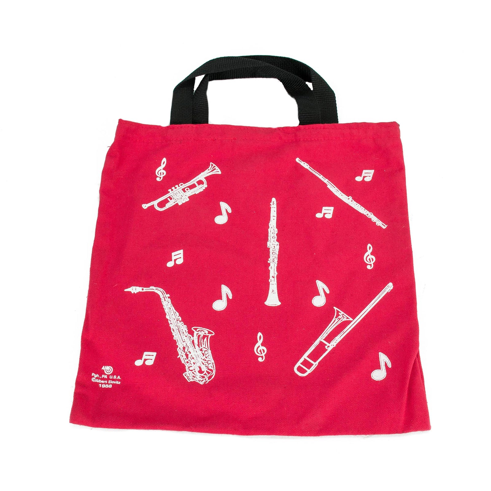 Red Band Totebag