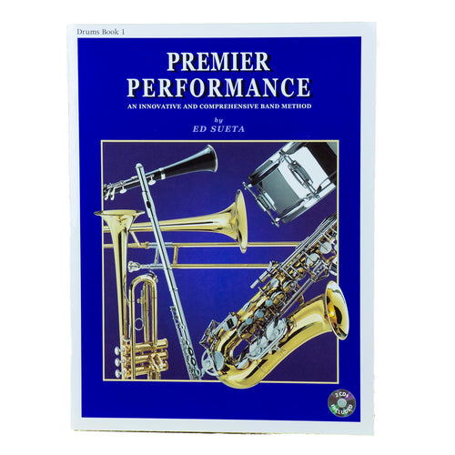 Premier Performance Drums Book 1 With CD