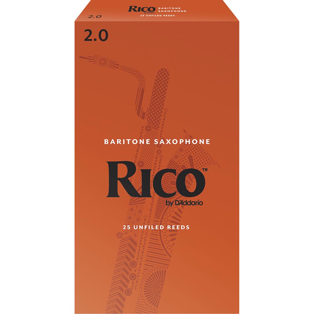Rico by D'addario Baritone Saxophone Reeds (25 Box)