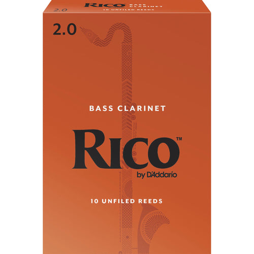 Rico by D'addario Bass Clarinet Reeds (10 Box)