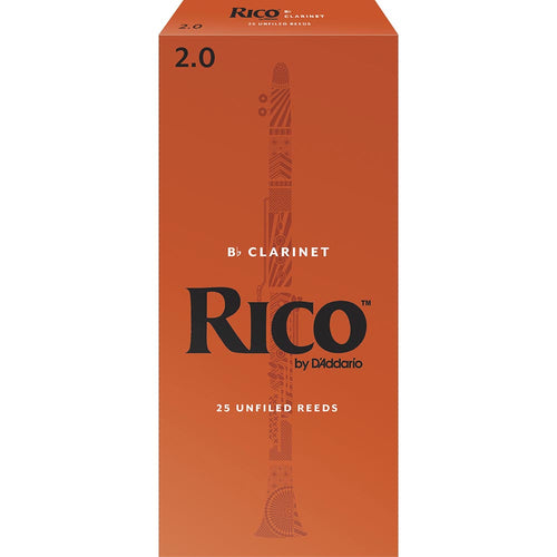 Rico by D'addario Bb Clarinet Reeds (25 Box)