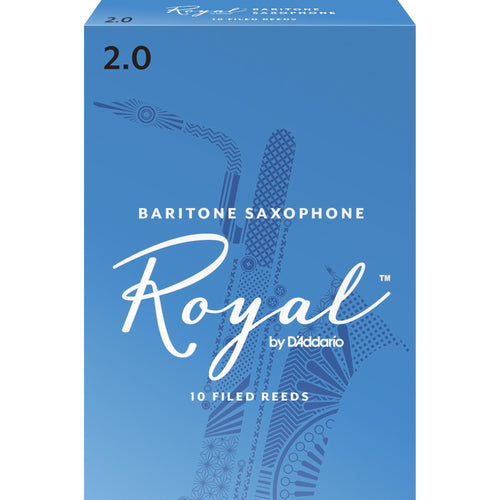 Royal by D'addario Baritone Saxophone Reeds (10 Box)