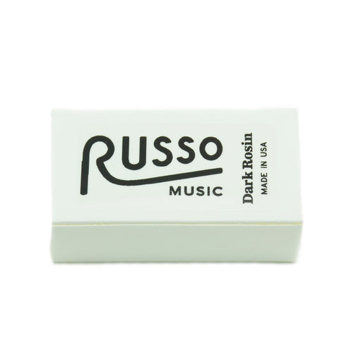 Russo Music Rosin - Dark - Full Cake - Wood