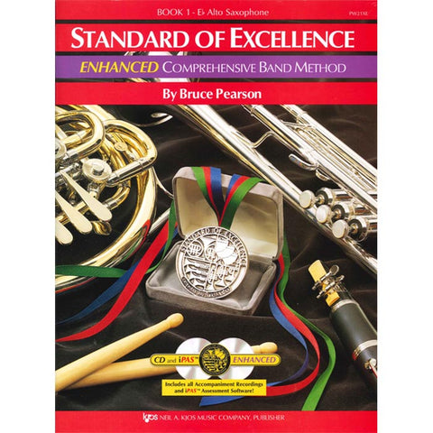 Premier Performance Alto Sax Book 1 With CD