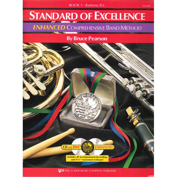 Standard Of Excellence Baritone B.C. Enhanced Book 1