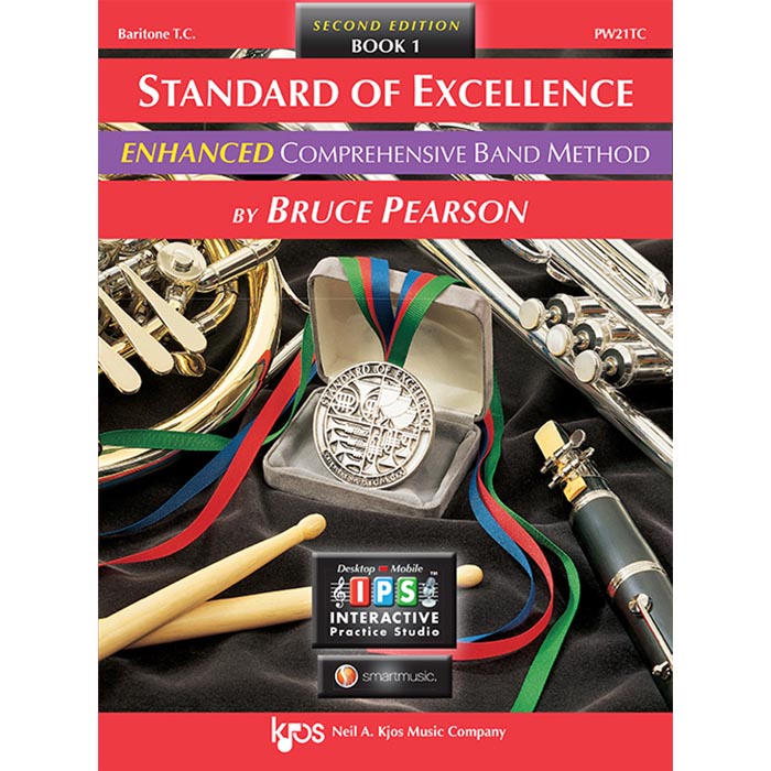 Standard Of Excellence Baritone Horn T.C. Enhanced Book 1