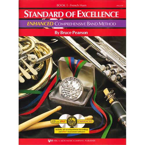 Standard Of Excellence French Horn Enhanced Book 1