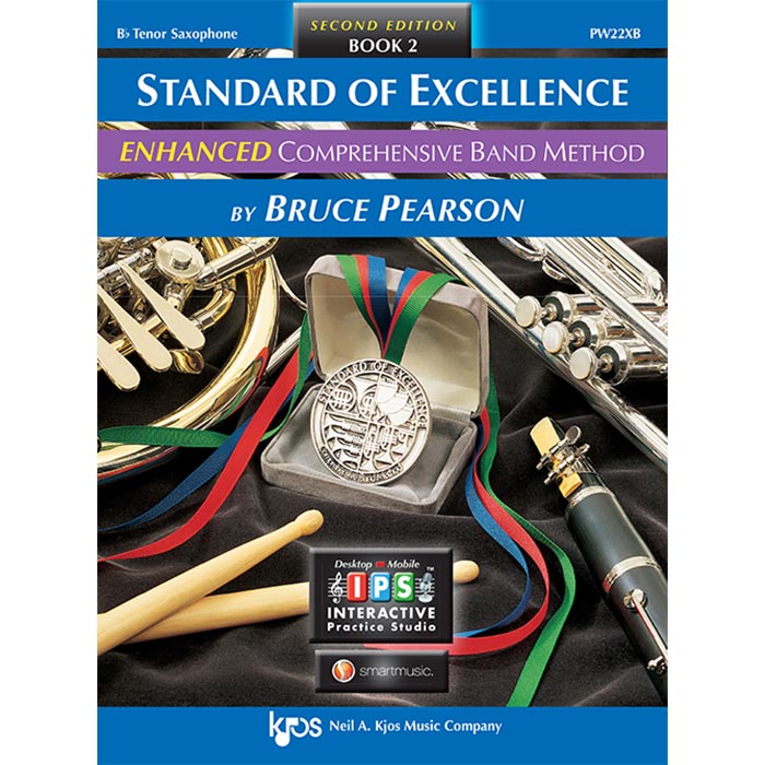 Standard Of Excellence Tenor Sax Enhanced Book 2