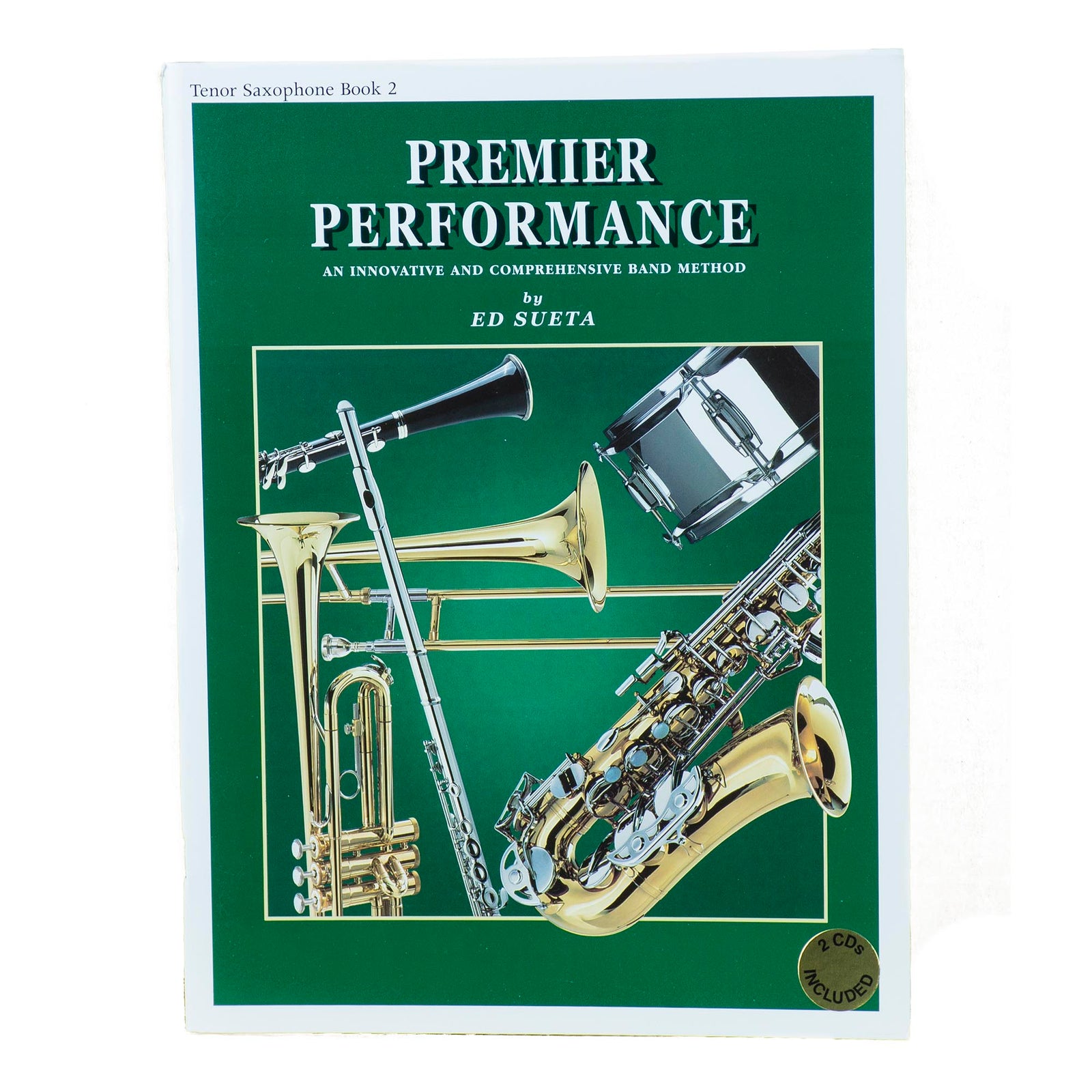 Premier Performance Tenor Saxophone Book 2 With CD