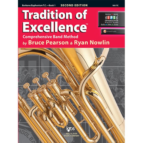 Tradition Of Excellence - Baritone/Euphonium T.C. Book 1
